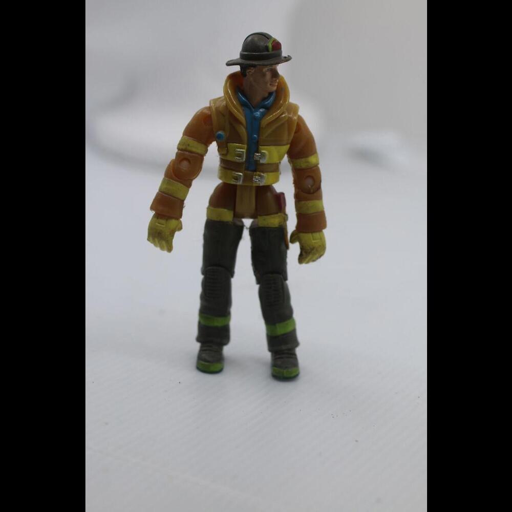 Tonka Lights & Sound Rescue Firefighter Firetruck Driver 4" Action Figure #1